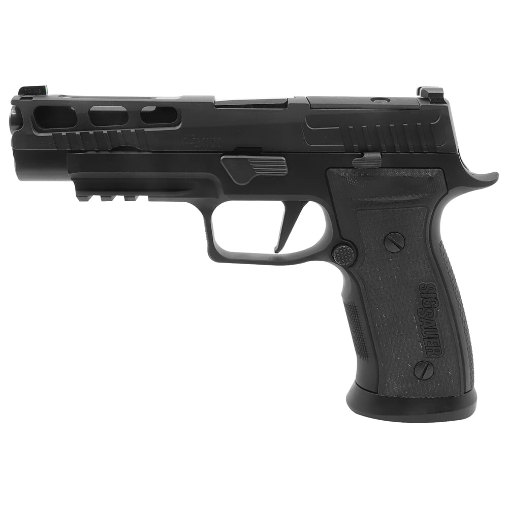Sig Sauer P320 X-Series 9mm 4.7" Bbl Optic Ready Pro-Cut Full-Size Low-Capacity Pistol w/(2) 10rd Mags, XRAY3 & AXG Mod Grip 320AXGF-9-BXR3-PRO-R2-10