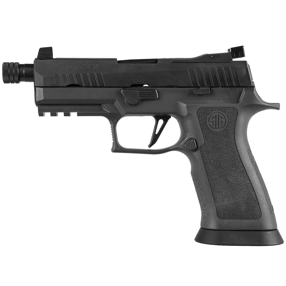 Sig Sauer P320 XCarry Legion 9mm 4.6&quot; 1/2x28 Threaded Bbl, XRay3 Sights, Legion Gray, TXG Grip Module Pistol w/(3)17rd Mags 320XCA-9-LEGION-TB-R2