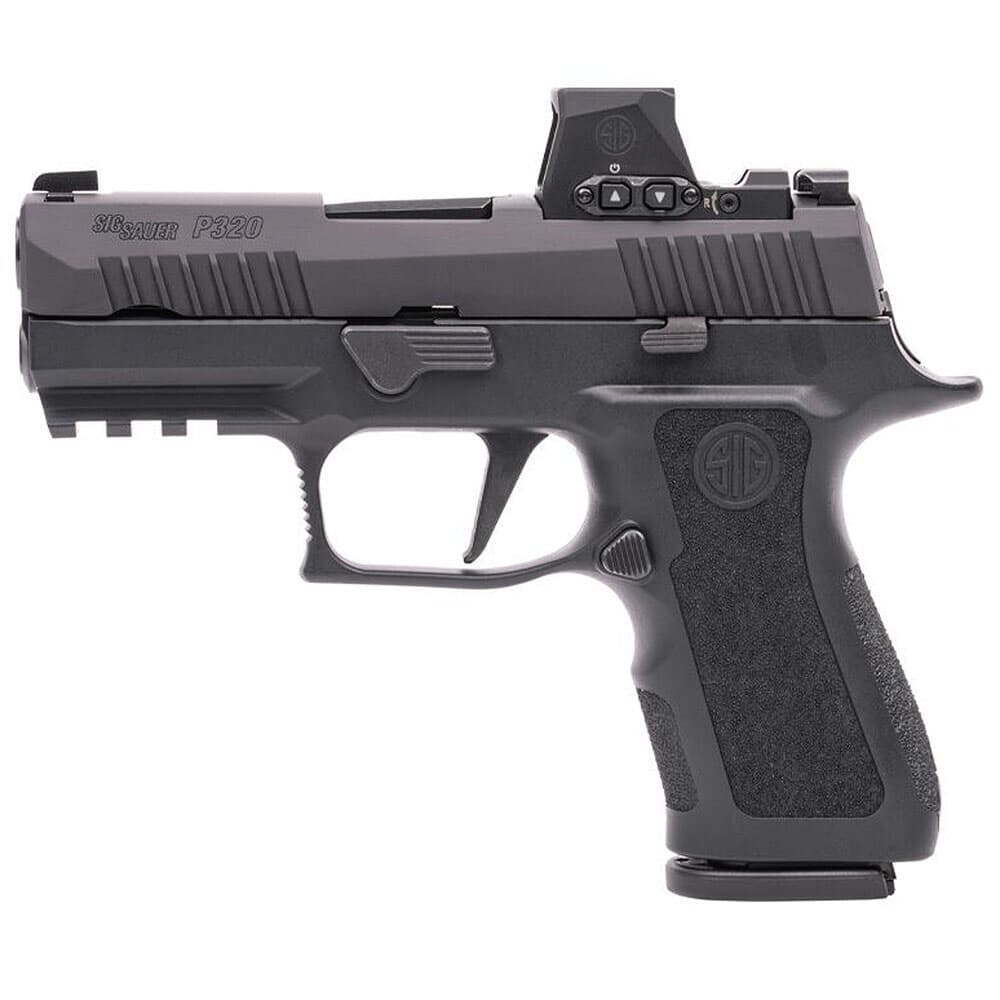 Sig Sauer P320 XCOMPACT 9mm 3.6&quot; Bbl Black Pistol w/(2) 15rd Steel Mags, XRAY3, &amp; ROMEO-X Pro 320XC-9-BXR3-RXX