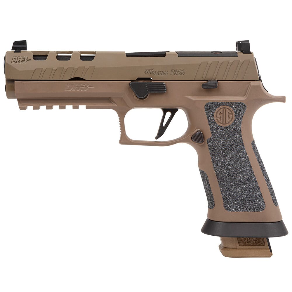 Sig Sauer P320-XFIVE DH3 9mm 5" Bbl Pistol w/(3) 21rd Steel Mags & X-RAY3 Day/Night Suppressor Height Sights 320X5-9-DH3