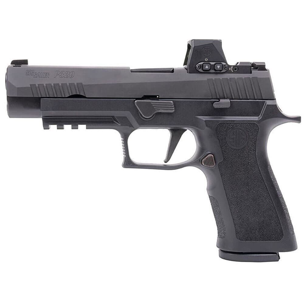 Sig Sauer P320 XFULL 9mm 4.7" Bbl Black Pistol w/(2) 17rd Steel Mags, XRAY3, & ROMEO-X Pro 320XF-9-BXR3-RXX