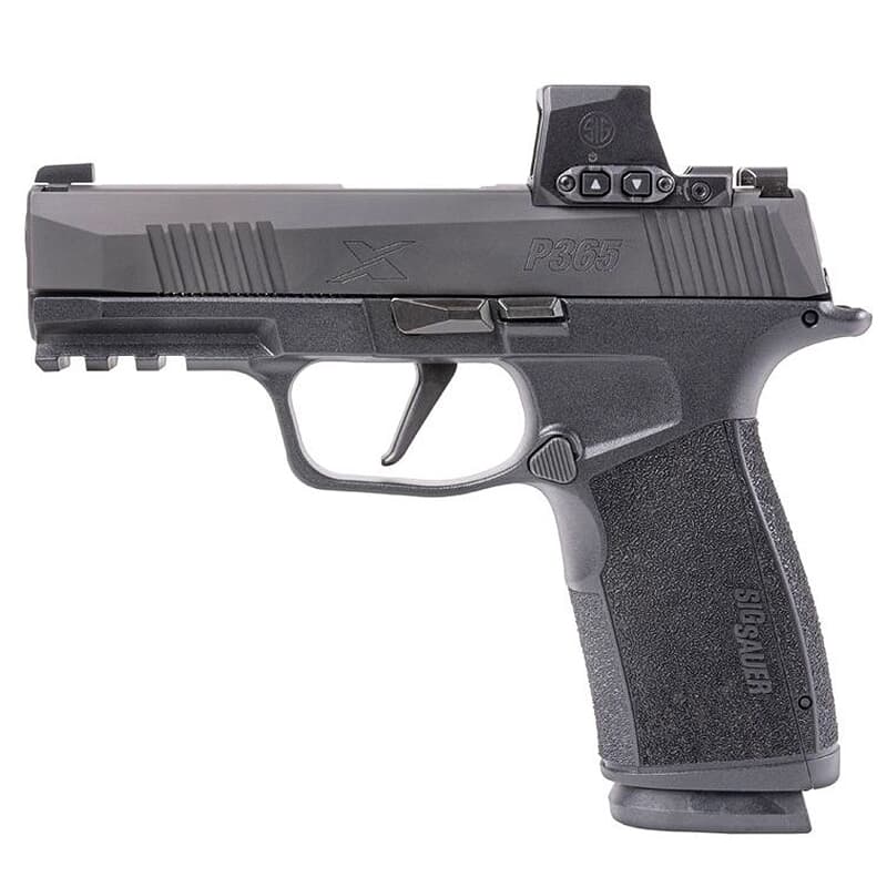Sig Sauer P365 X-MACRO 9mm 3.7&quot; Bbl Pistol w/(2) 17rd Mags, XRAY3 &amp; ROMEO-X Compact 365XCA-9-BXR3-RXX