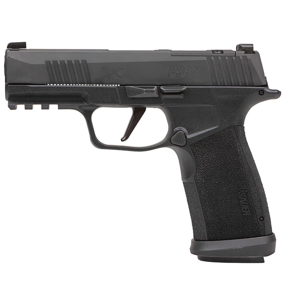 Sig Sauer P365 X-MACRO TACOPS 9mm 3.7&quot; Bbl Optics Ready Pistol w/(4) 17rd Mags, XRAY3 &amp; Magwell 365XCA-9-TACOPS