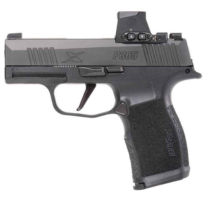 Sig Sauer P365X 9mm 3.1&quot; Bbl MS Pistol w/(2) 12rd Mags, XRAY3 &amp; ROMEO-X Compact 365X-9-BXR3-RXX