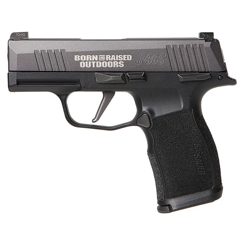 Sig Sauer P365X Born and Raised 9mm 3.1" Bbl MS Pistol w/(2) 12rd Mags 365X-9-BXR3-MS-BRO