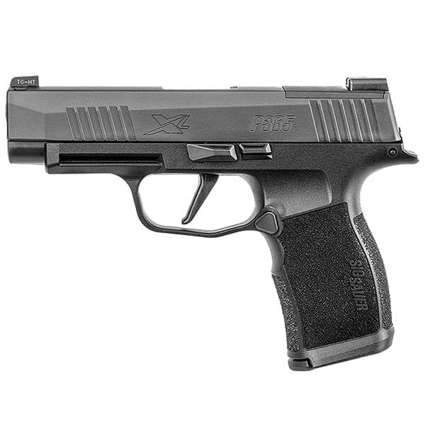 Sig Sauer P365 XL, XSeries, 9mm, 3.7in, Nitron, Blk, Striker, X-Ray 3, Polymer Grip, (2) 12rd Steel Mag Pistol 365XL-9-BXR3