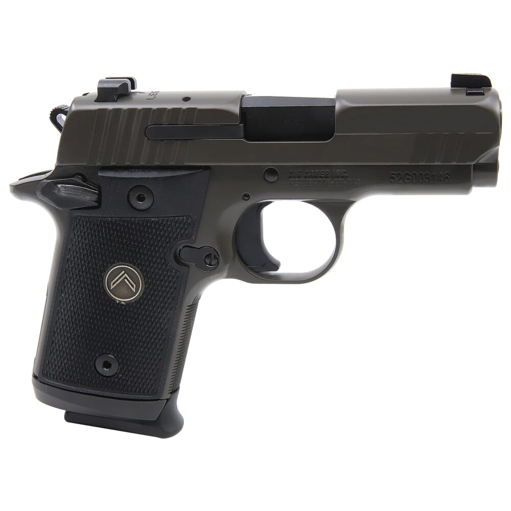 Sig Sauer P938 Legion 9mm 3" MA Compliant Gray Pistol w/X-RAY3, Ambi Safety, SAS, and (3)7rd Steel Mags 938M-9-LEGION