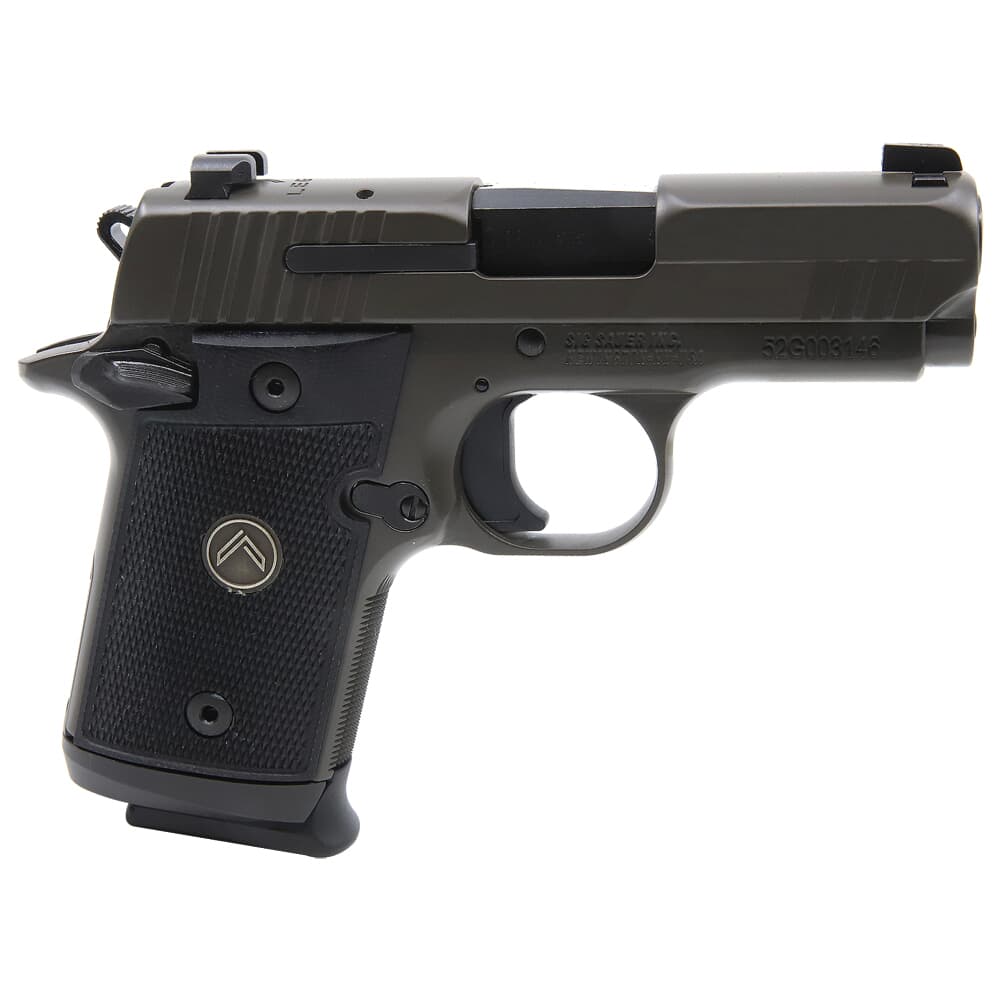 Sig Sauer P938 Legion 9mm 3&quot; MA Compliant Gray Pistol w/X-RAY3, Ambi Safety, SAS, and (3)7rd Steel Mags 938M-9-LEGION
