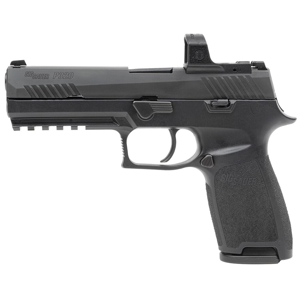 Sig Sauer P320 RXZP 9mm 4.7in, Nitron, Blk, Striker, Mod Poly Grip, (2) 17rd Steel Mag, ROMEO ZERO PRO Pistol 320F-9-B-RXZP