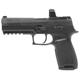 Sig Sauer P320 RXZP 9mm 4.7in, Nitron, Blk, Striker, Mod Poly Grip, (2) 10rd Steel Mag, ROMEO ZERO PRO Pistol 320F-9-B-RXZP-10