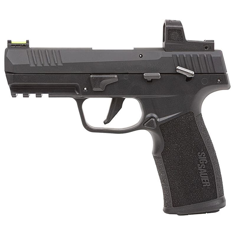 Sig Sauer P322 .22LR Black Pistol w/ Romeo Zero Elite 3MOA Red Dot Optic Installed w/ (2) 20rd Mags 322C-B-RXZE