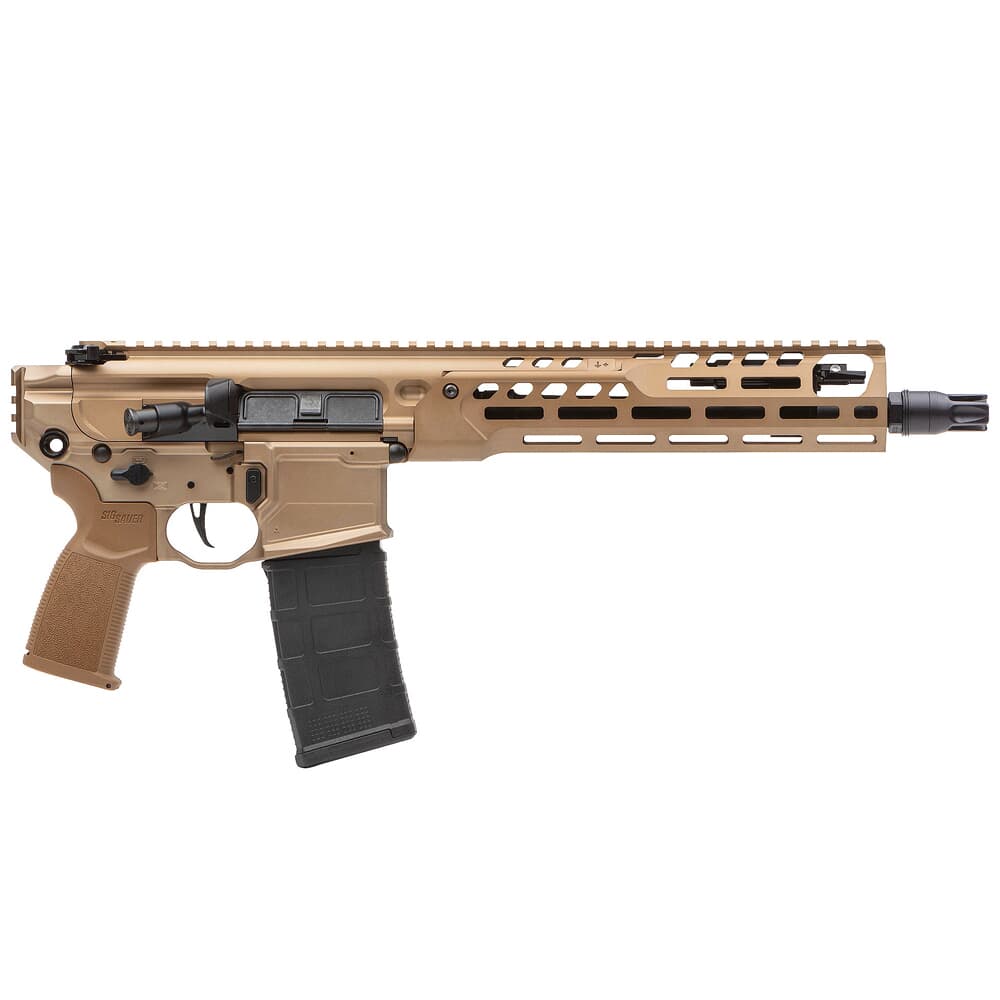 Sig Sauer MCX SPEAR-LT 5.56 NATO 11.5&quot; 1:7&quot; Bbl Coyote Brown Pistol w/(1) 30rd Magazine PMCX-556N-11B-LT