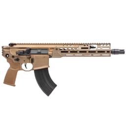 Sig Sauer MCX SPEAR-LT 7.62x39 11.5" 1:9.5" Bbl Coyote Brown Pistol w/(1) 28rd Magazine PMCX-762R-11B-LT