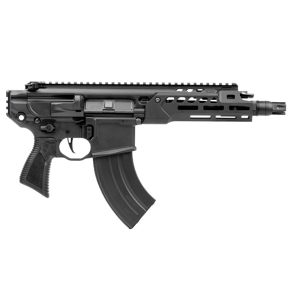 Sig Sauer MCX Rattler LT 7.62X39 7.75" 1:9.5" CHF Bbl Black Pistol w/(1) 28rd Mag PMCX-762R-7B-LT