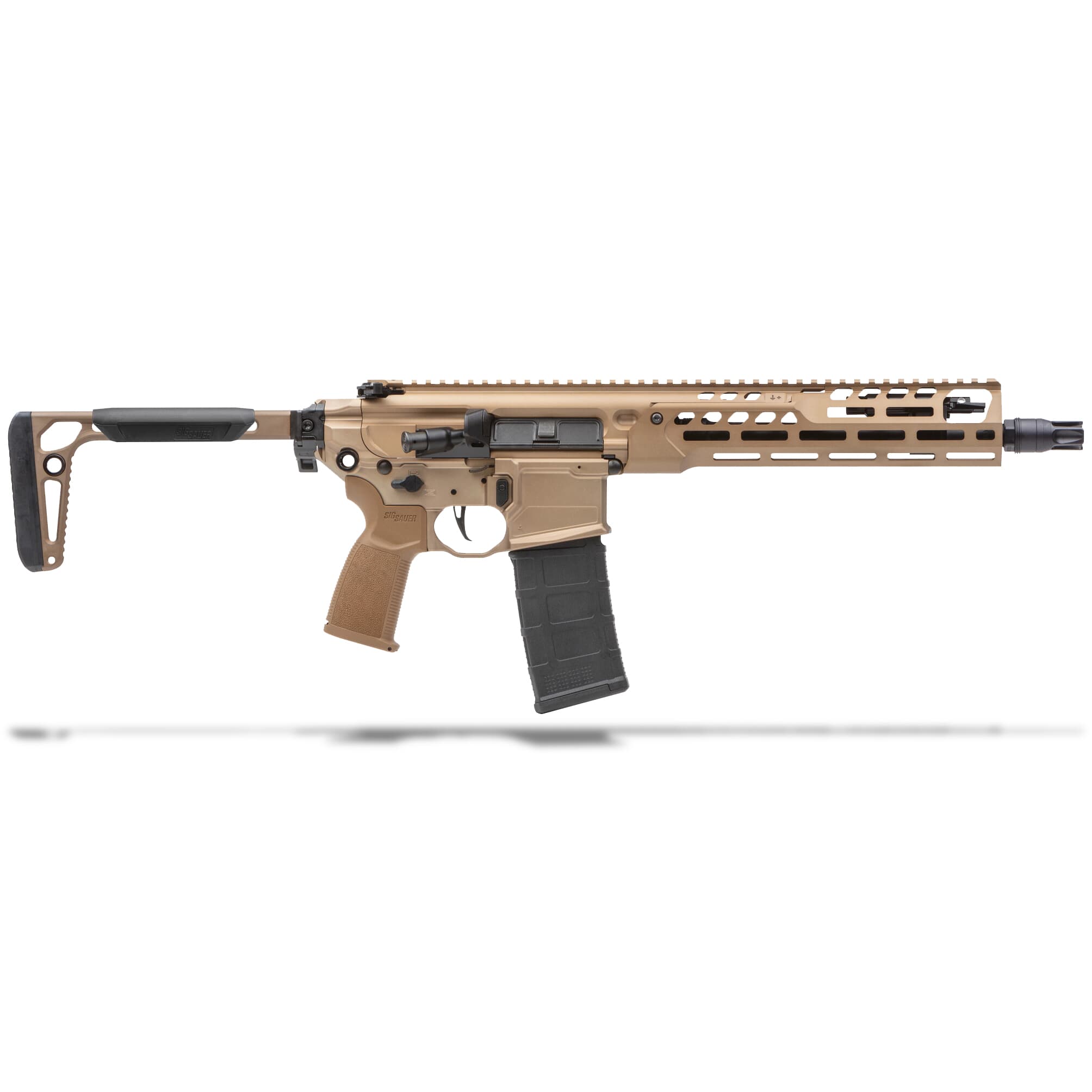 Sig Sauer MCX SPEAR-LT 5.56 NATO 11.5&quot; 1:7&quot; Bbl Coyote Brown Short Barrel Rifle w/(1) 30rd Magazine (NFA) RMCX-556N-11B-LT-SBR
