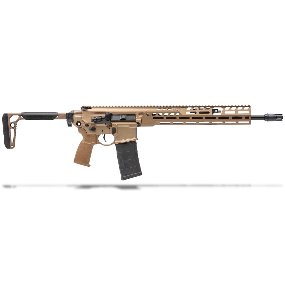 Sig Sauer MCX SPEAR-LT 5.56 NATO 16" 1:7 Bbl Coyote Brown Rifle w/(1) 30rd Magazine RMCX-556N-16B-LT