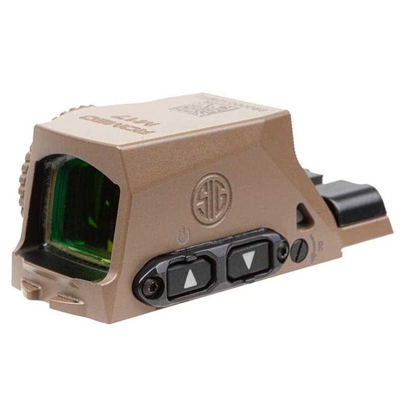 Sig Sauer ROMEO-M17 1x24mm Circle/Dot Enclosed MIL-SPEC Coyote Tan Pistol Reflex Sight SORM1700