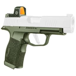 Sig Sauer RomeoZero OD Green Grip Mod Kit w/Micro Open 3 MOA Reflex Sight & P365XL Grip Module SORG0305