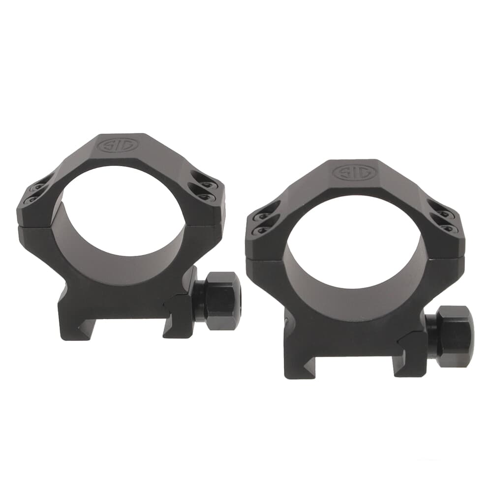 Sig Sauer ALPHA1 30mm Med 0.9 Aluminum Black Hunting Scope Rings SOA10012