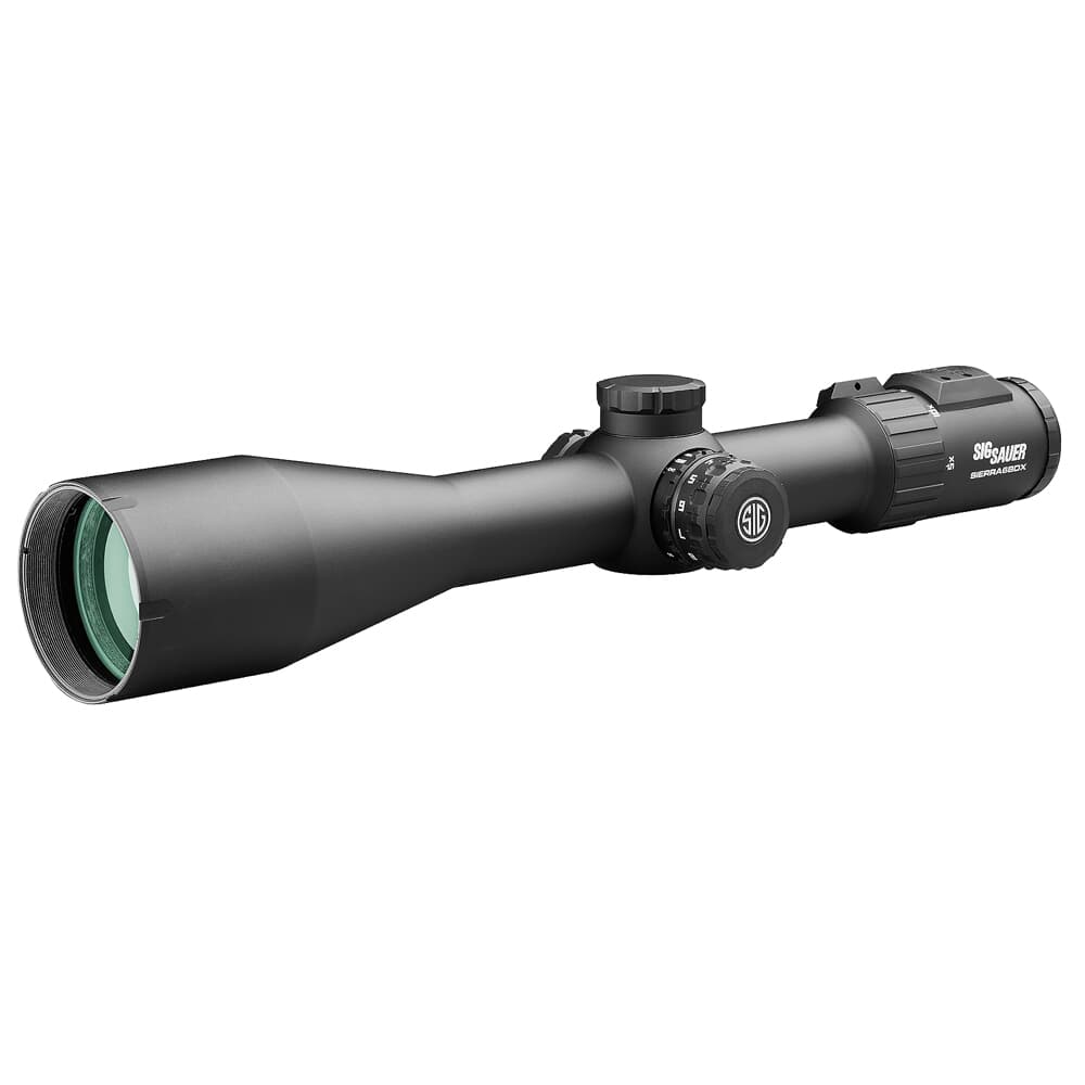 Sig Sauer SIERRA6 BDX 5-30x56mm, 34mm, SFP, BDX-R2 Digital Ballistic Reticle, 0.25 MOA, Black Riflescope SOSBDX65111