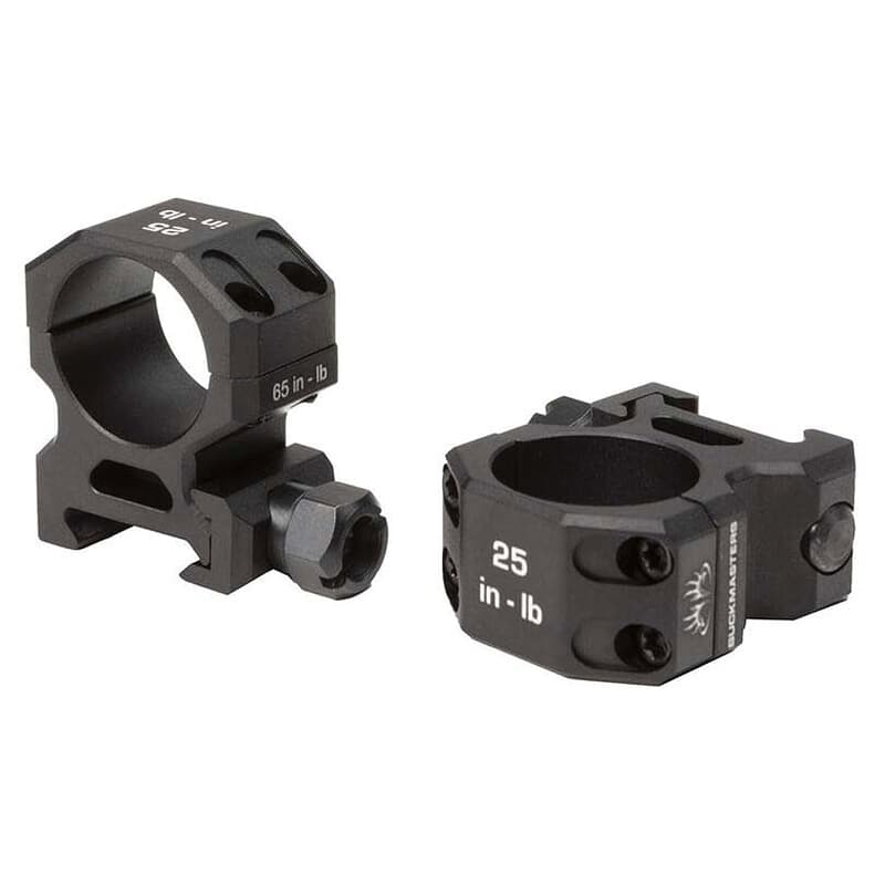 Sig Sauer Buckmasters 1" Med .94" Alum Matte Black Scope Rings SOA10034