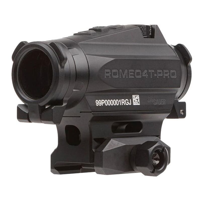 Sig Sauer ROMEO4T-PRO Ballistic Circle Dot 1/2MOA Reflex Sight w/Hex Bolt Mount &amp; Spacer SOR44101