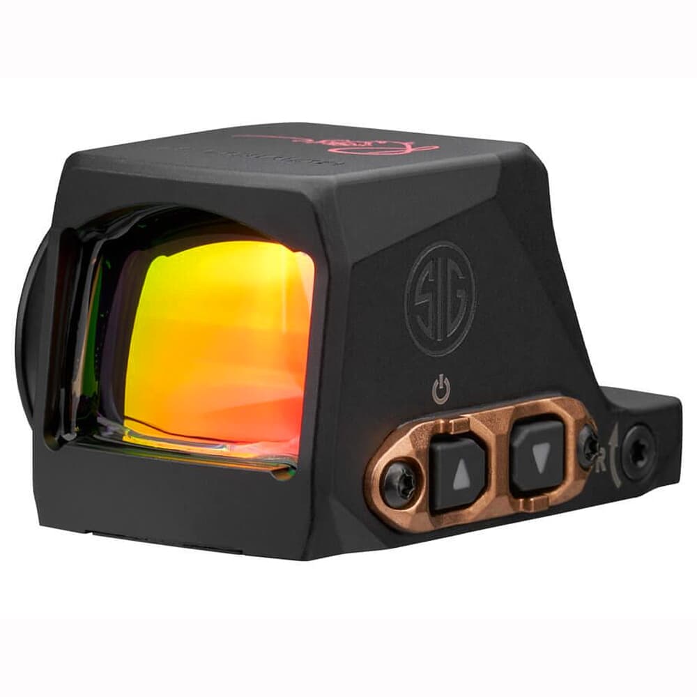 Sig Sauer Romeo-X Reflex Sight Enclosed Compact Footprint Circle Dot Rose SORX1408