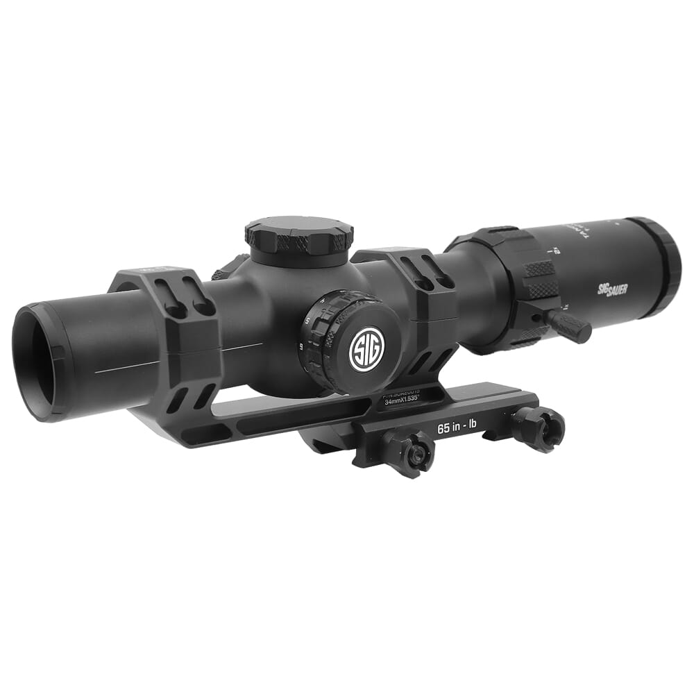 Sig Sauer TANGO-MSR 1-10x26mm FFP Riflescope w/Cantilever & 34mm ALPHA-MSR Mount SOTM11002