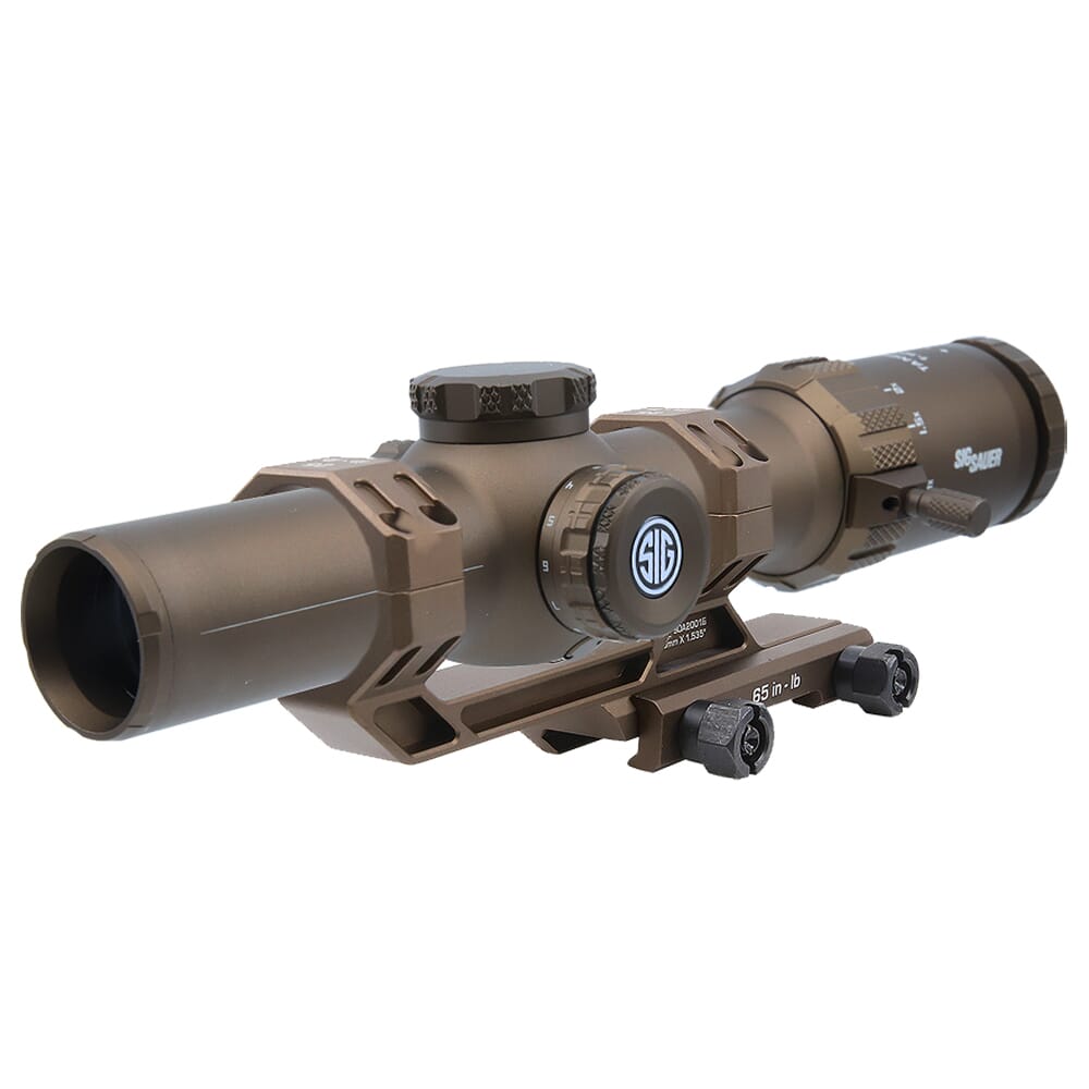 Sig Sauer TANGO-MSR 1-10x28mm Illum BDC10 SFP Coyote Tan Riflescope w/ALPHA-MSR Mount SOTM11200