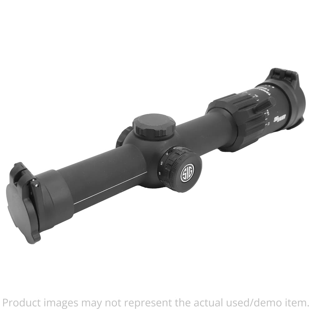 USED Sig Sauer TANGO MSR 1-8x24mm Illum MSR BDC8 SFP Black Riflescope w/ALPHA-MSR Cantilevered Mount SOTM81000 - Light Wear USED9903