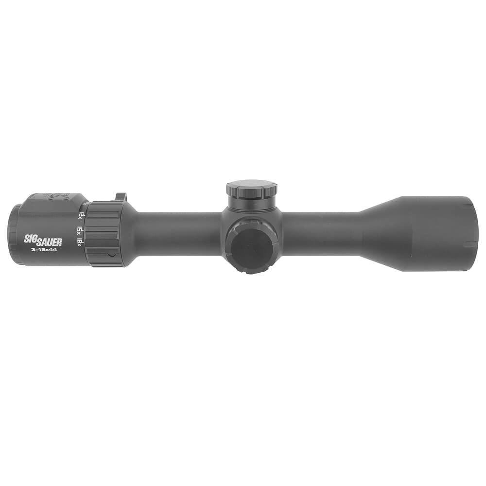 Sig Sauer USED SIERRA6 BDX 3-18x44mm, 30mm, SFP, BDX-R2 Digital Ballistic Reticle, 0.25 MOA, Black Riflscope SOSBDX63111 Light ring marks - UA2291