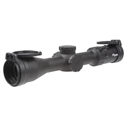 Sig Sauer WHISKEY4 3-12x44mm Quadplex 1/4MOA SFP Riflescope w/Low Profile Capped Turrets SOW43003