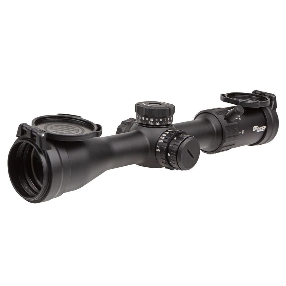 Sig Sauer WHISKEY4 3-12x44mm SFP BDC Riflescope w/Side Focus SOW43001