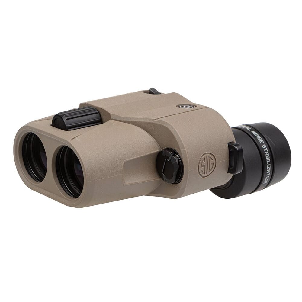 Sig Sauer ZULU6 HDX 10x30mm Image Stabilized Tan Binoculars SOZ6WP10