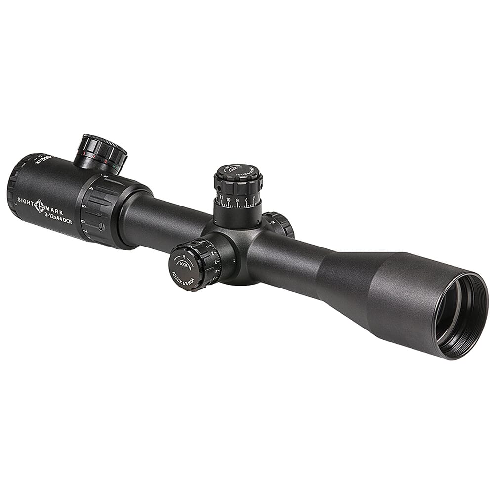 Sightmark Core TX 3-12x44 DCR .223/.308 1/4 MOA BDC Dual Caliber Riflescope SM13074DCR