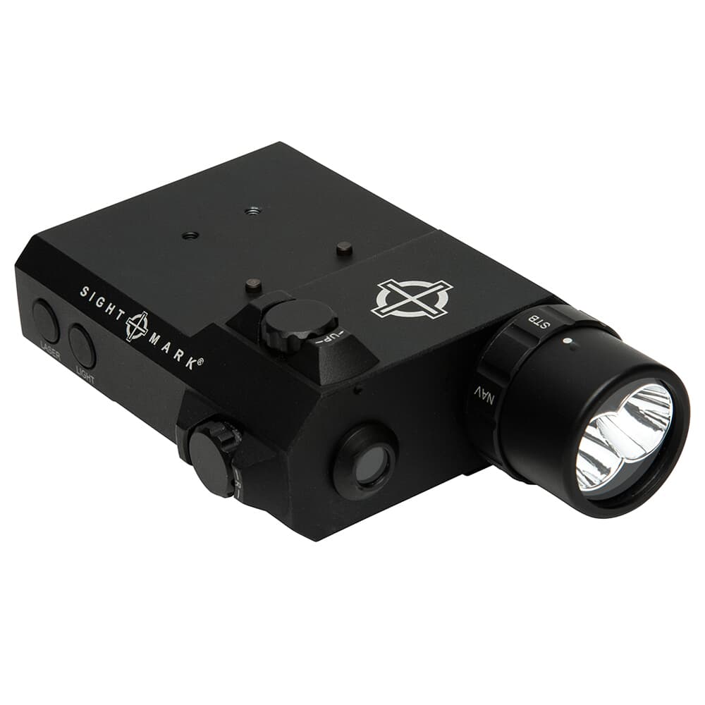 Sightmark LoPro Combo Flashlight (Visible and IR) and Green Laser Sight SM25013