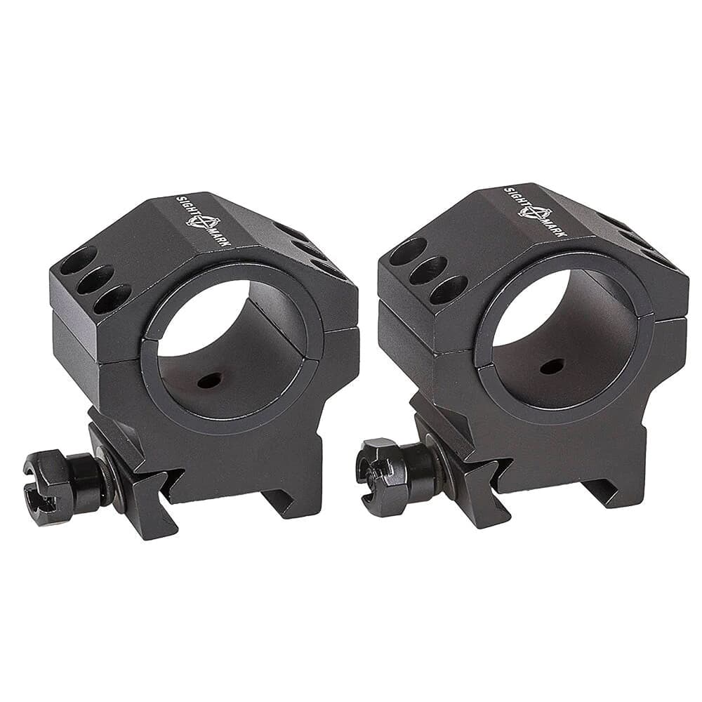 Sightmark Tactical 30mm/1&quot; Mounting Rings Low Picatinny Rings SM34005