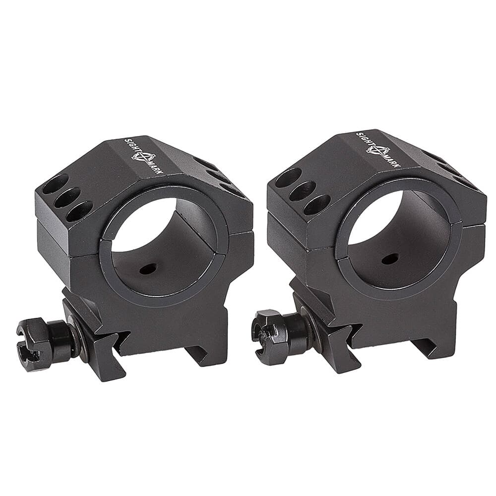 Sightmark Tactical 30mm/1&quot; Mounting Rings Medium Picatinny Rings SM34006