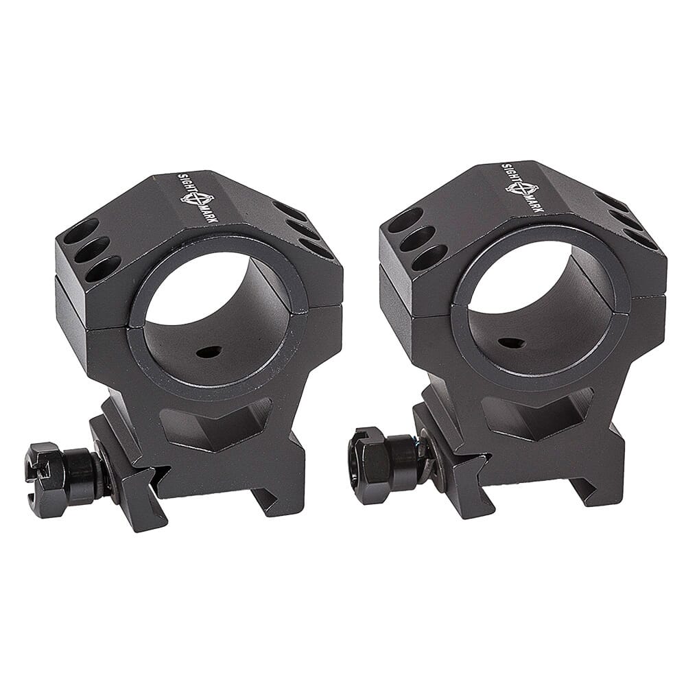 Sightmark Tactical 30mm/1" Mounting Rings High Picatinny Rings SM34007