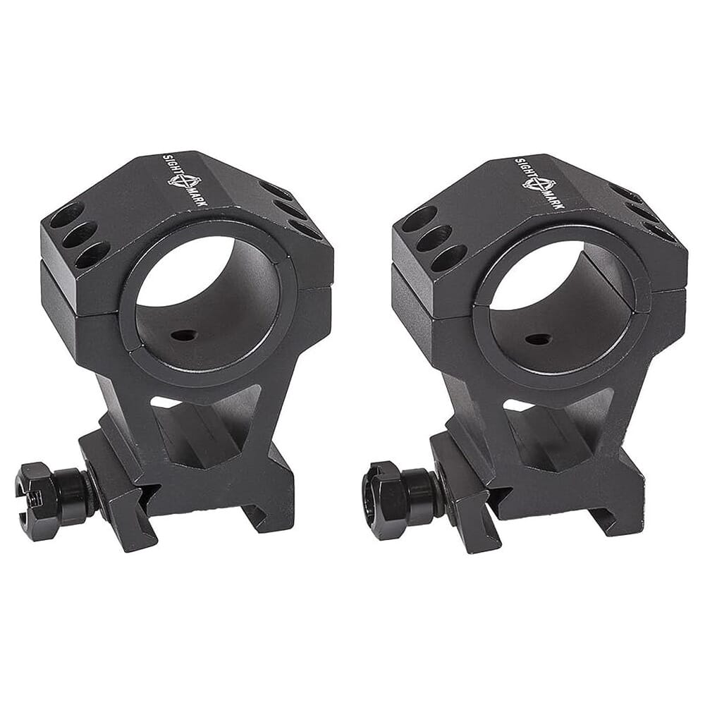 Sightmark Tactical 30mm/1" Mounting Rings Extra-High Picatinny Rings SM34008