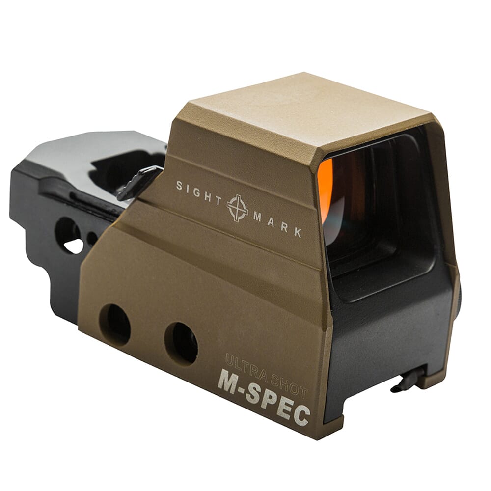 Sightmark Ultra Shot M-Spec FMS 65 MOA Circle Dot Reflex Sight - Dark Earth SM26035DE