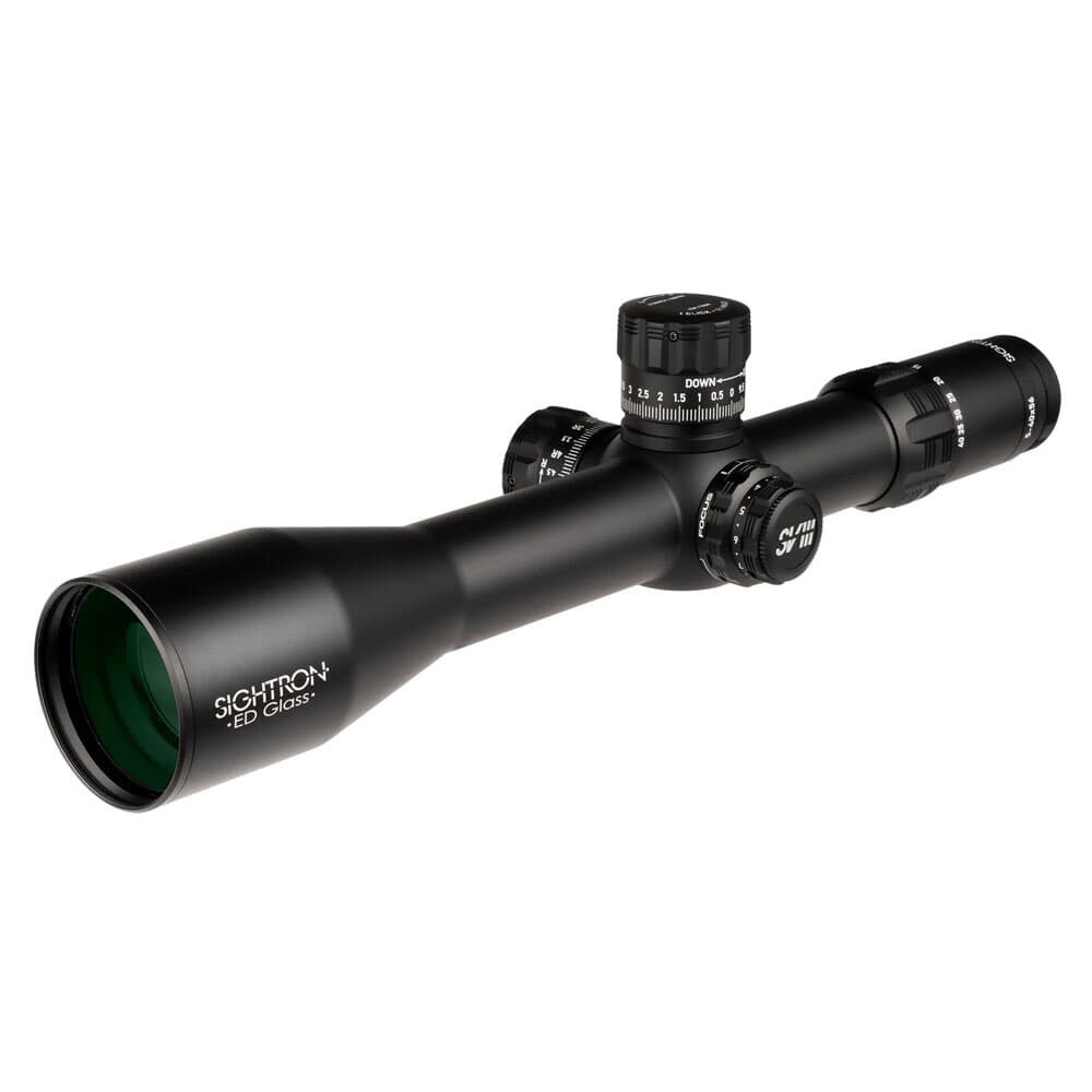 Sightron SVIII 5-40x56ED Zero Stop Illuminated LRM Riflescope 29001