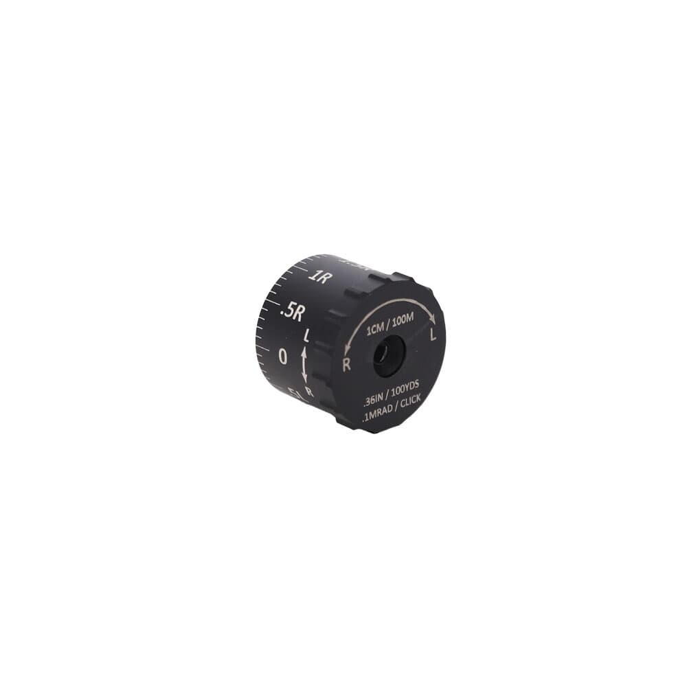 Sightron SIII 8-32 &amp; SIII 6-24 .1MIL 2.5L-2.5R Tactical Windage Knob 75004