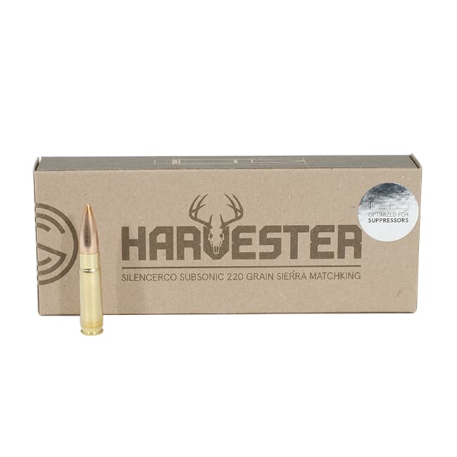 SilencerCo Box 300 BLK 220gr Sierra Match King AC1211