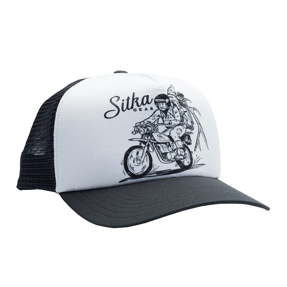Sitka Gear Lyle Hebel Black Ridge Runner Foam Trucker Hat 20126-BK-OSFA