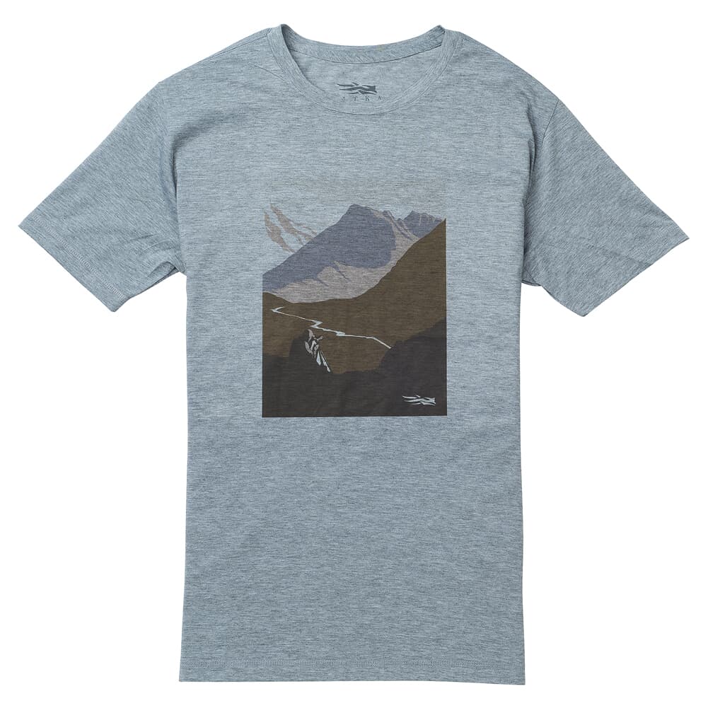 Sitka Glassing Tee SS Heather Grey X Large 20098-HG-XL