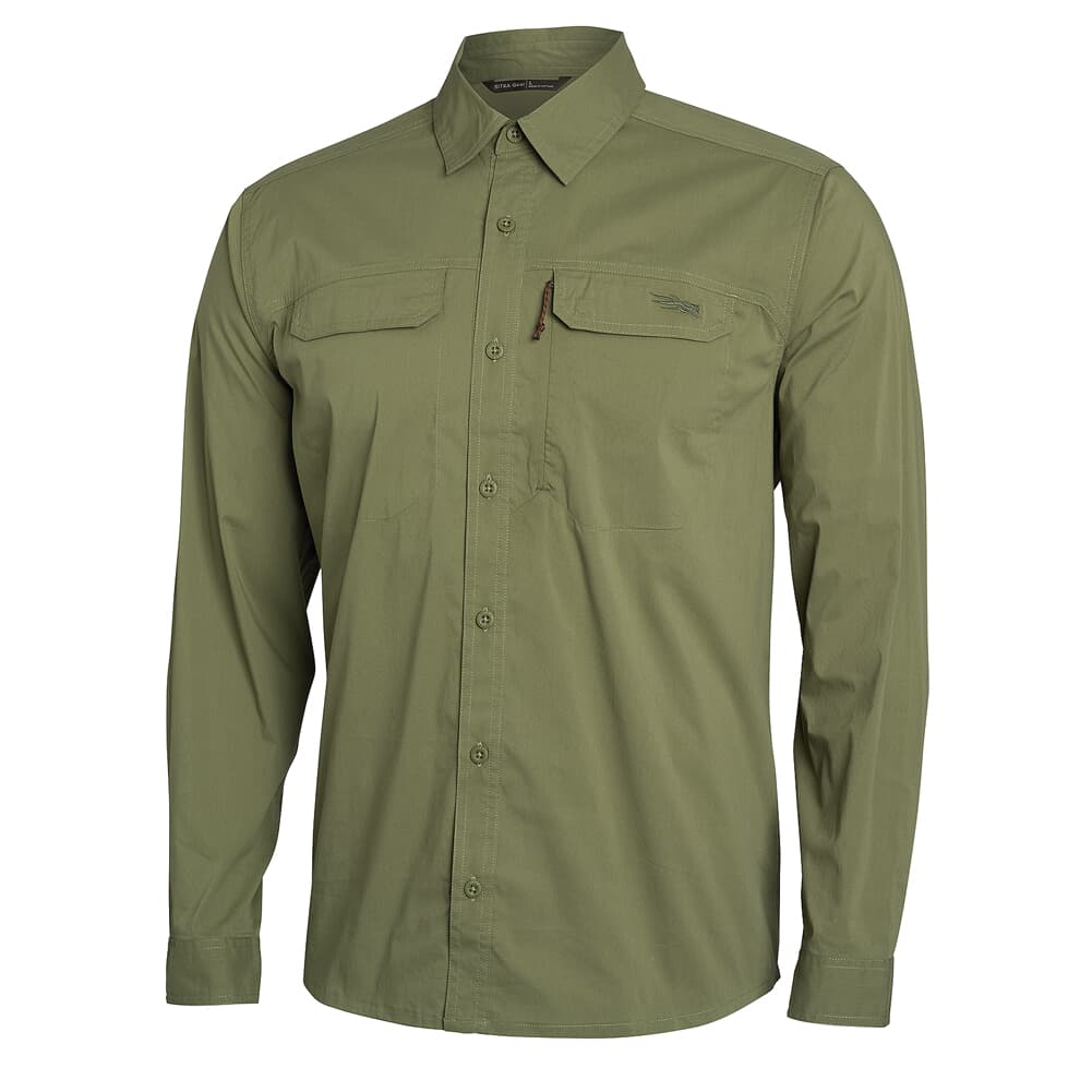 Sitka Globetrotter Shirt LS Forest Medium 80031-FO-M