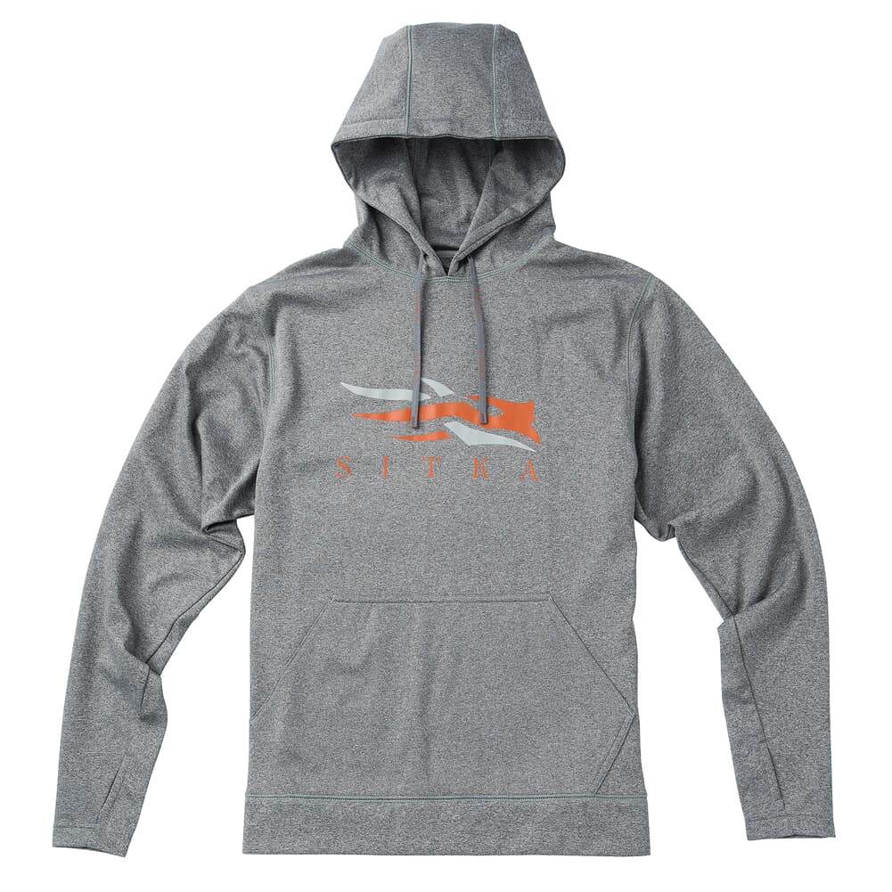 Sitka Sitka Logo Hoody Heather Grey Large 20044-HG-L