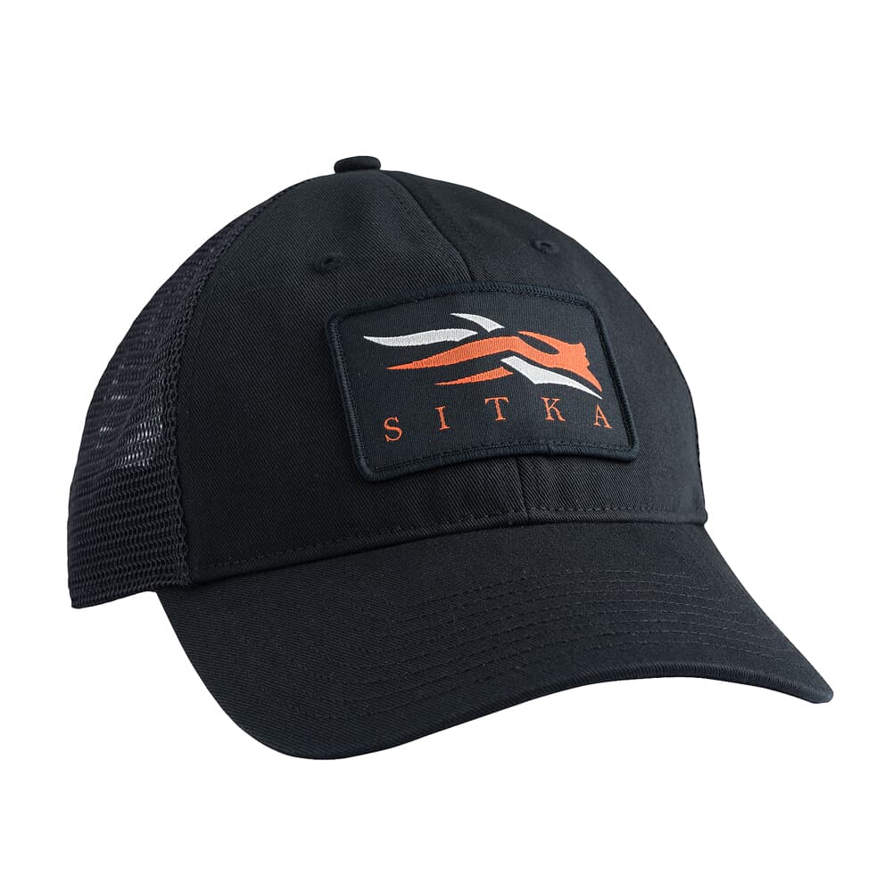 Sitka Meshback Trucker Cap Sitka Black One Size Fits All 90269-BK-OSFA