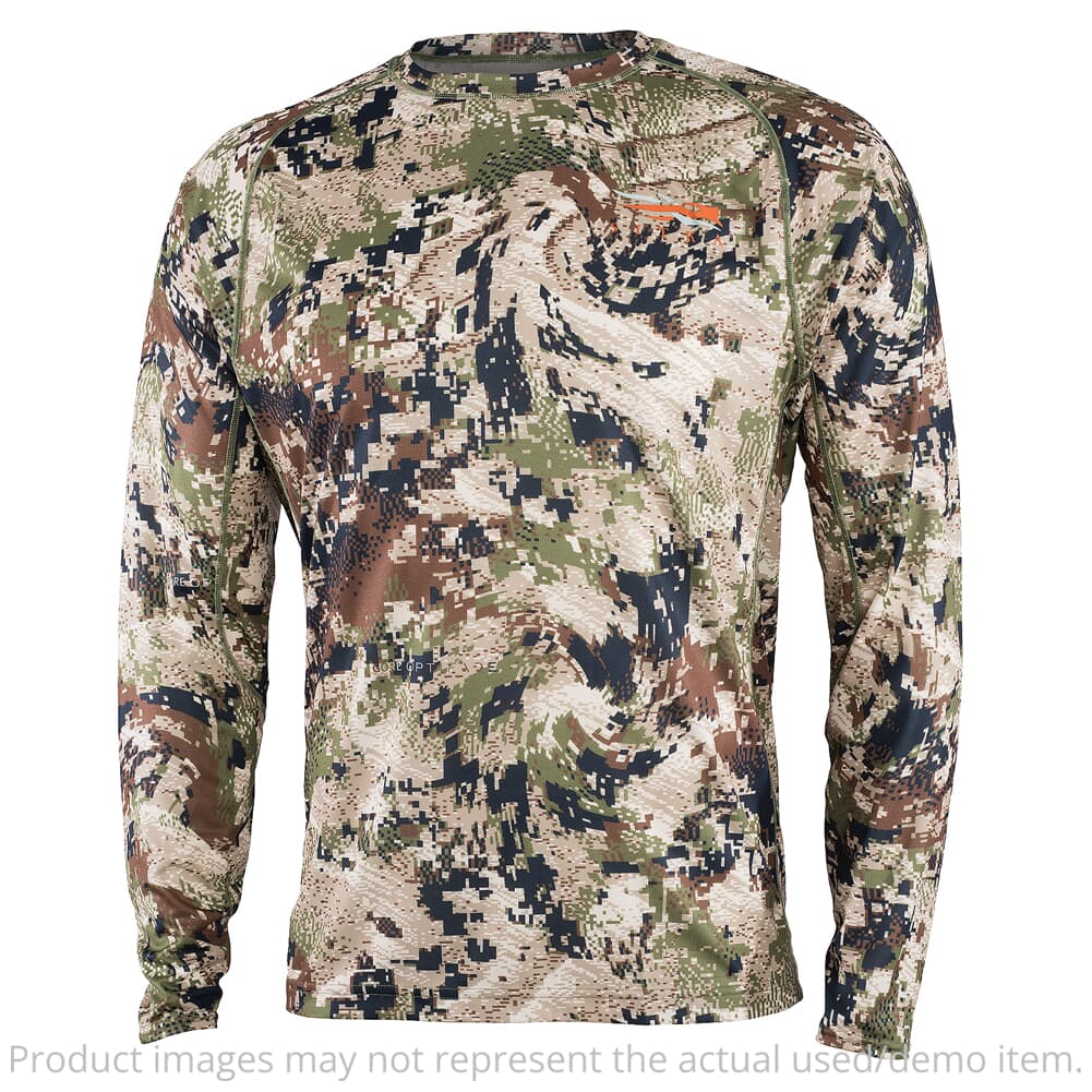 Sitka USED CORE Lt Wt Crew - LS Optifade Subalpine Medium 10064-SA-M - Like New, No Tags UA6968
